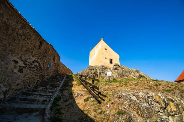 Famosa Fortaleza Rupea Transilvania Rumania Ciudadela Rupea Cetatea Rupea — Foto de Stock