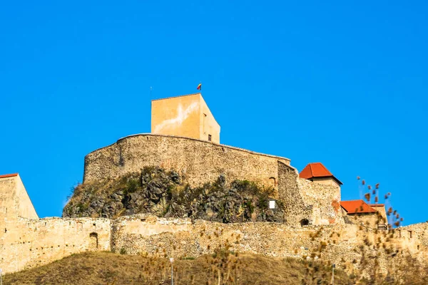 Знаменитая Крепость Рупеа Трансильвании Румыния Цитадель Рупеа Cetatea Rupea — стоковое фото