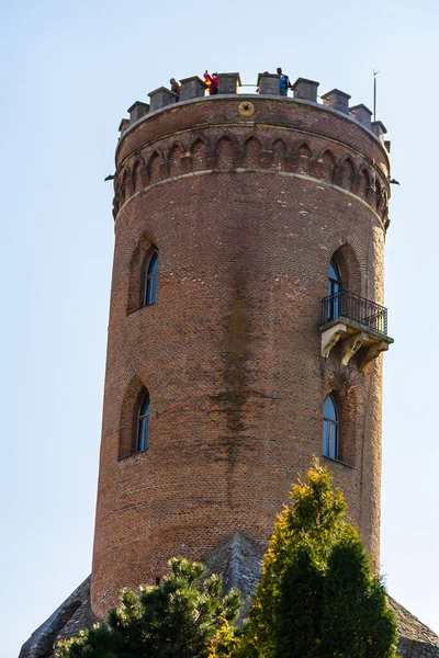 Torre Chindia Turnul Chindiei Una Torre Corte Real Targoviste Conjunto — Foto de Stock