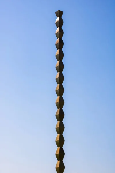 Endless Column Column Infinite Coloana Infinitului Made Constantin Brancusi Targu — Stock Photo, Image