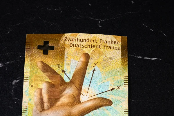 Swiss Franc Currency Europe Inflation Chf Money — Zdjęcie stockowe
