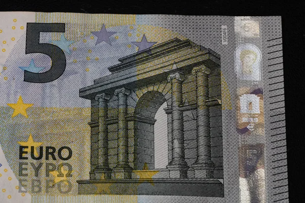 Moneda Euros Europa Inflación Dinero Euros — Foto de Stock