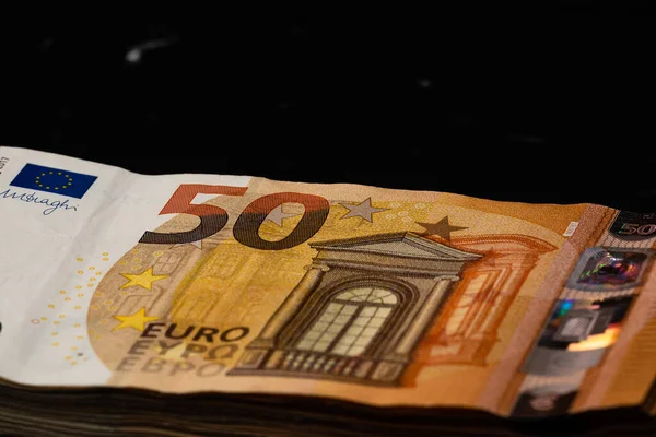Monnaie Euro Europe Inflation Eur Argent — Photo