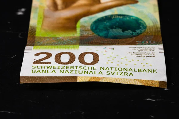 Sviçre Frangı Avrupa Enflasyonu Chf Parası — Stok fotoğraf