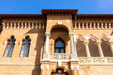 Detail of Mogosoaia Palace near Bucharest