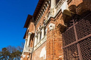 Detail of Mogosoaia Palace near Bucharest