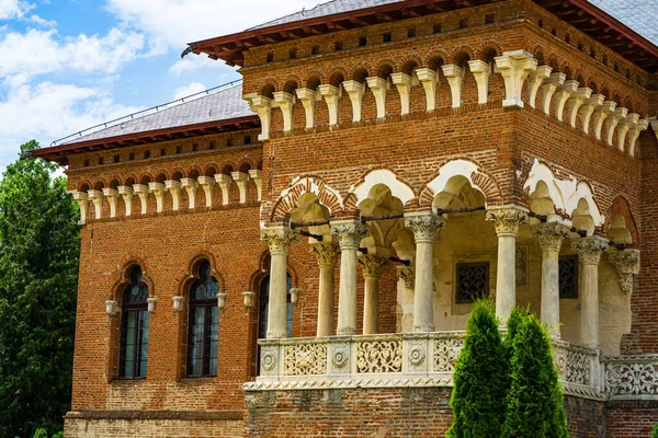 Detail Mogosoaia Palace Building Bucharest — Stock fotografie