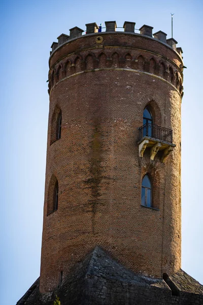 Torre Chindia Turnul Chindiei Una Torre Corte Real Targoviste Conjunto — Foto de Stock