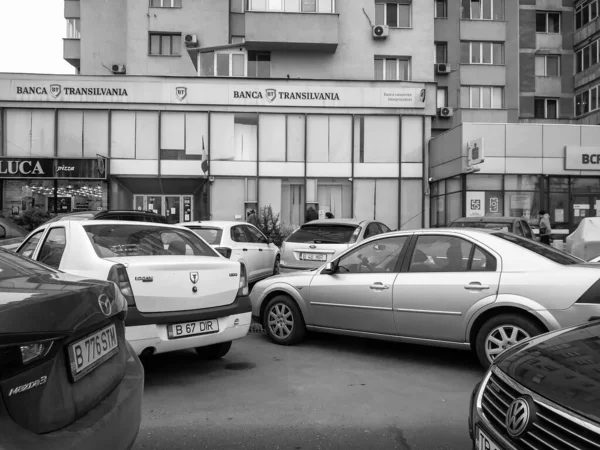 Transporte Terrestre Bucharest Roménia 2022 — Fotografia de Stock