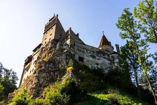 Legendarisch Bran Castle Dracula Kasteel Van Transsylvanië — Stockfoto