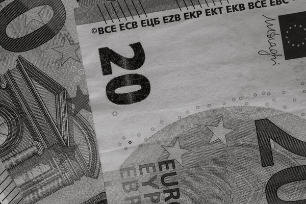 화폐인 지폐의 화폐의 고립된 — 스톡 사진