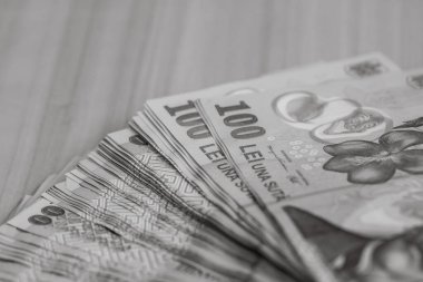 LEI Romen parası. RON Leu parası Avrupa para birimi ve enflasyon