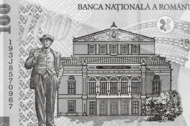 LEI Romen parası. RON Leu parası Avrupa para birimi ve enflasyon