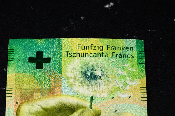 Swiss Franc Currency Europe Inflation Chf Money — Stock Photo, Image