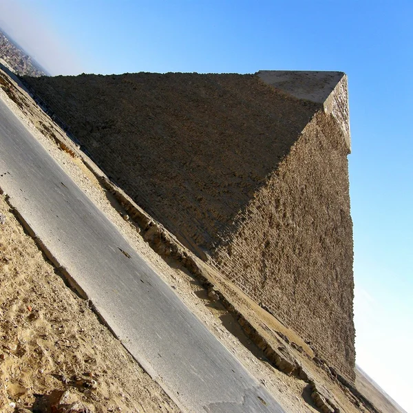 Pyramidy v Gíze, Egypt — Stock fotografie