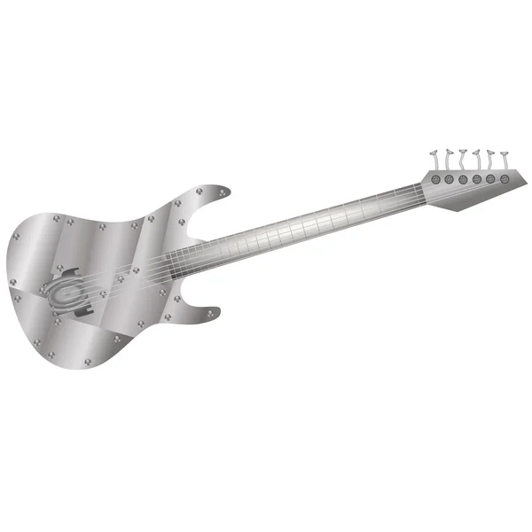 Metal gitaar — Stockvector