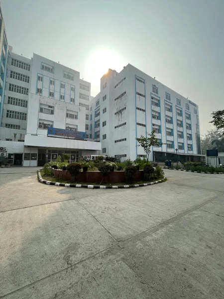Delhi India 2022 Március Deep Chand Bandhu Government Hospital Front — Stock Fotó