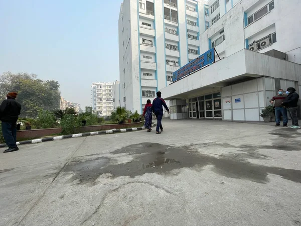 Nova Deli Índia Março 2022 Deep Chand Bandhu Government Hospital — Fotografia de Stock