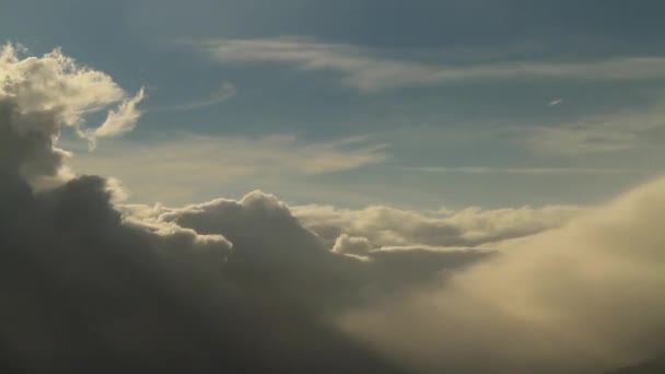 Nubes. Período de tiempo — Vídeos de Stock