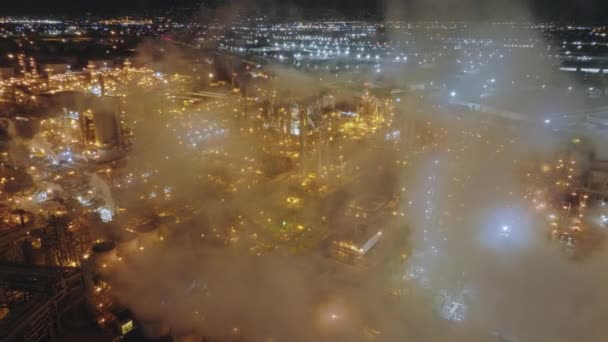 Pollution atmosphérique dans l'environnement dans les banlieues de la ville — Video