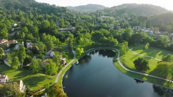 Astonishing beauty of a nature in San Fernando Valley, California, USA — Stockvideo