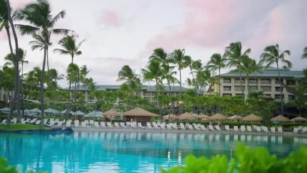 Grand Hyatt Kauai Resort Spa Insula Kauai Hawaii Statele Unite — Videoclip de stoc