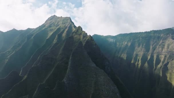 Μάτια Των Ταξιδιωτών Έχουν Θέα Καταπληκτικό Φυσικό Τοπίο Jurassic Κόσμο — Αρχείο Βίντεο