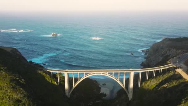 West Coast Road Trip Scenic Route Eco Nature Travel Drone — Video