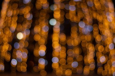 Noel arkaplan ışıkları odaklanmadan soyut