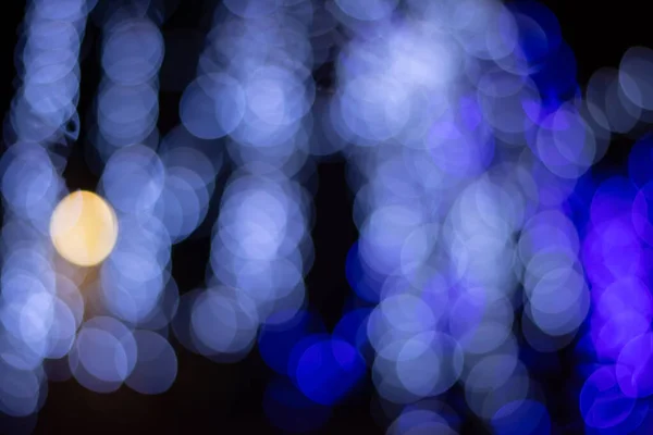 Weihnachten Hintergrund Abstrakte Lichter Ohne Fokus — Stockfoto