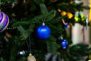 Noel ağacı oyuncağı dalda