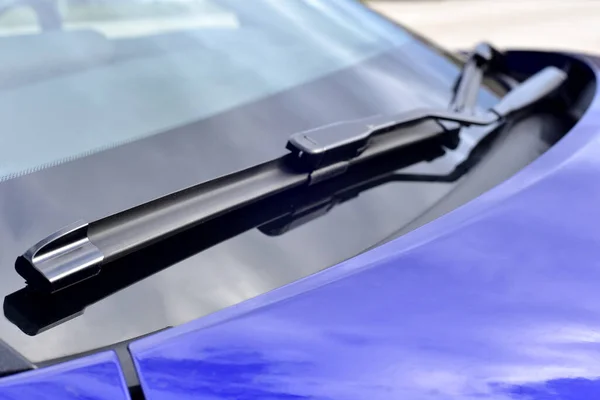 Wiper Front Windshield Passenger Car — Stock Photo, Image