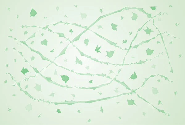 Abstracción de viento verde — Archivo Imágenes Vectoriales