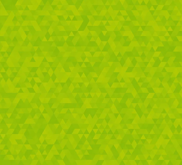 Fond avec des triangles verts — Image vectorielle