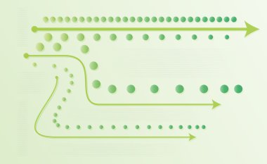 soyut oklar ve topları