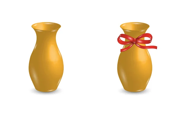 Две вазы — стоковый вектор