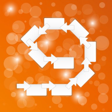 arka plan boş kağıt blokları ve yayla