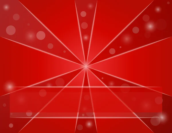Fond rouge brillant — Image vectorielle