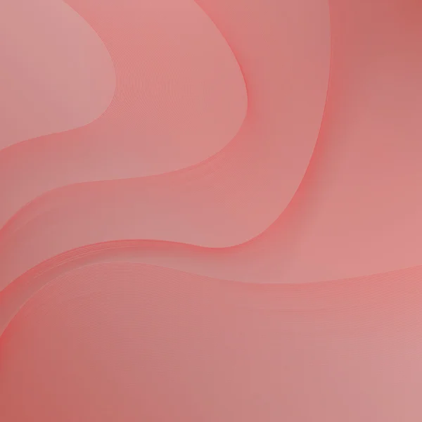 Fond rouge avec vagues — Image vectorielle
