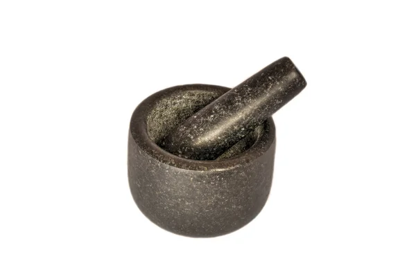 Black mortar — Stock Photo, Image