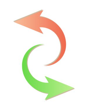 Degrade yönlü oklar