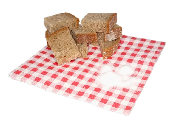 Pezzetti di pane e sale — Foto Stock