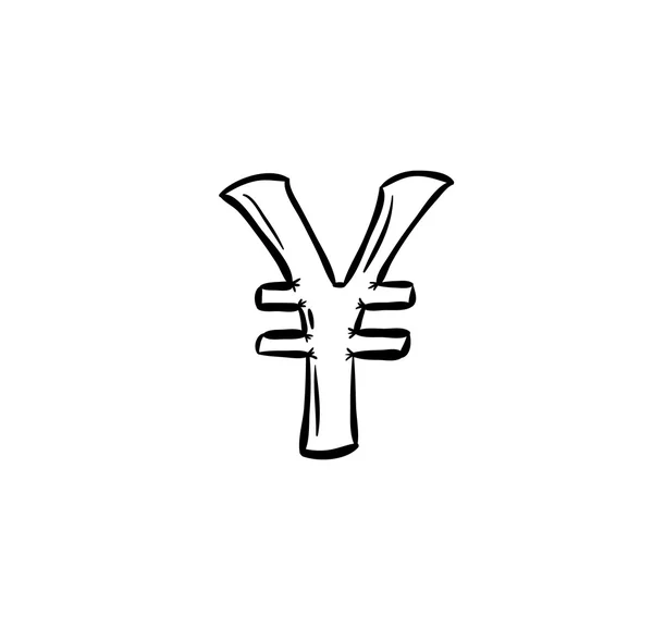 Currency - yen — Stock Vector