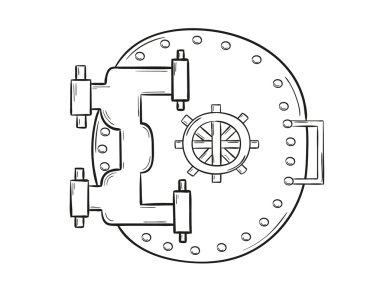 kapalı kasa kapısı