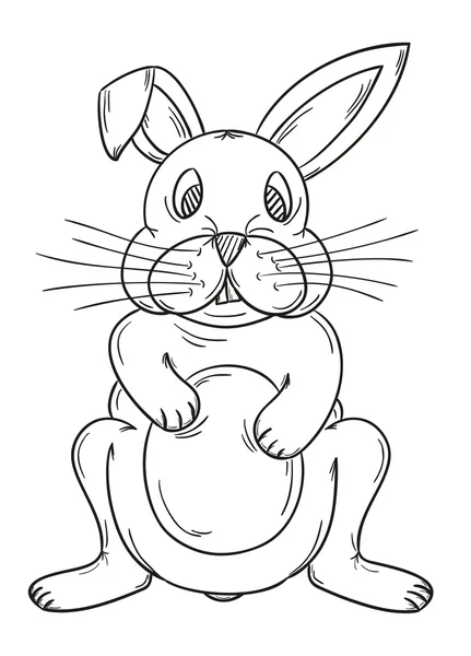 Croquis du lapin — Image vectorielle