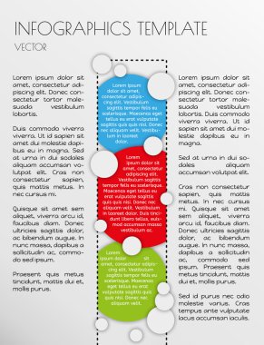 Beyaz infographics