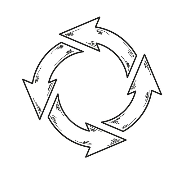 Circle arrows — Stock Vector