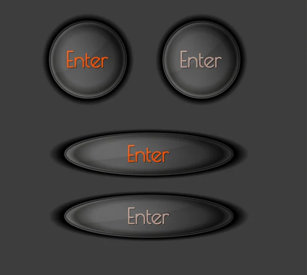 ENTER-knop — Stockvector