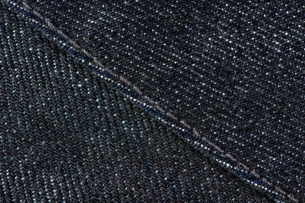 koyu mavi kot pantolon dikiş ve dikiş doku arka plan.