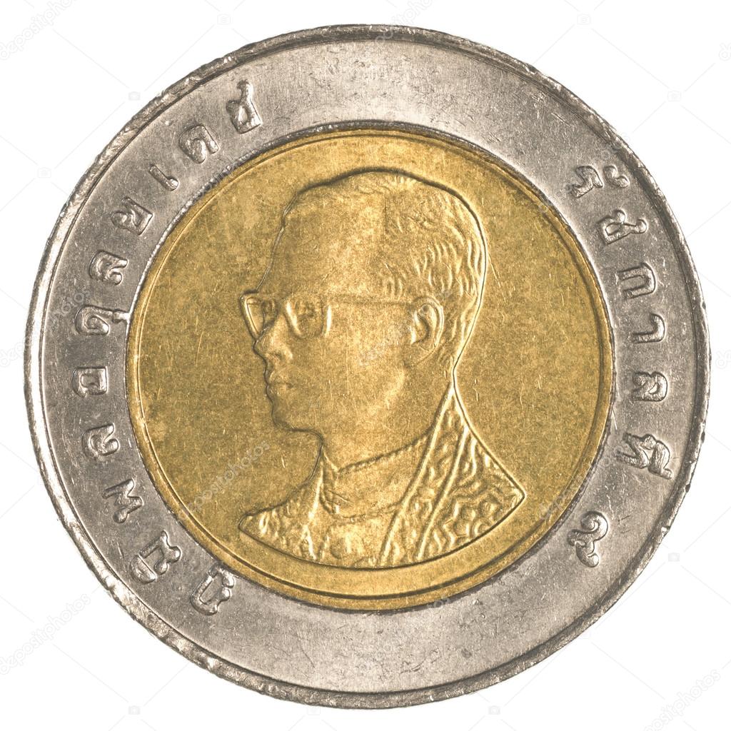 10 Thailandische Baht Munze Stockfotografie Lizenzfreie Fotos C Asafeliason 33106981 Depositphotos